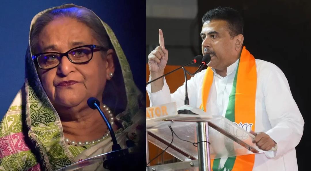 শেখ হাসিনার রায় নিয়ে ‘বিস্ফোরক মন্তব্য’ শুভেন্দুর